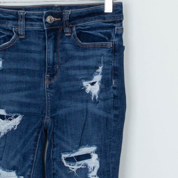 American Eagle Super Hi-Rise Jegging Size 000S - Picture 2 of 7